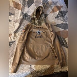 NFL Kids Dallas Cowboys Tan Hoodie